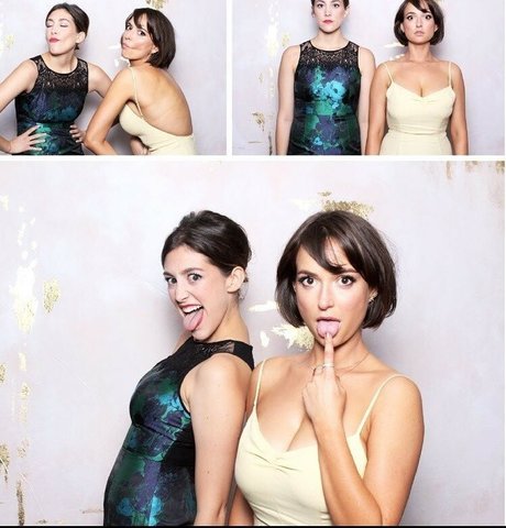 Milana Vayntrub pornographic model image