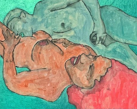 BadEry naked model image