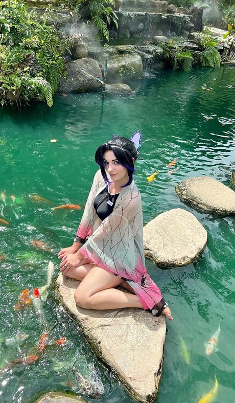 AGflower Cosplay naked model pics