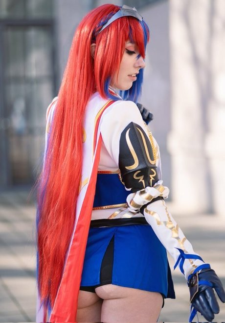 Pink Fluffy Kitchicorn nice model photo