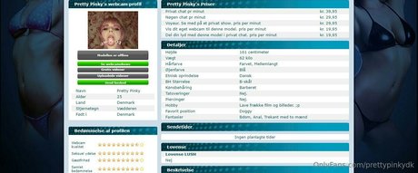 prettypinkydk model sexy pics