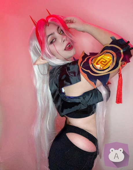 _akanecosplay_ naked star picture