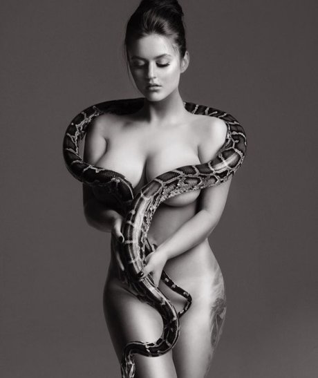 Irina Vinding model exclusive photo