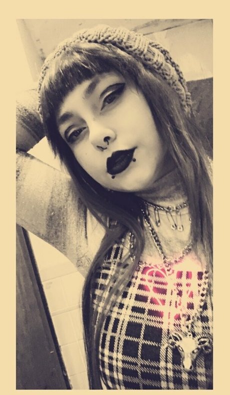 goth kitty onlyfans sexy naked pic