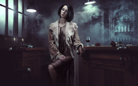 Daisy Olie nude model pic