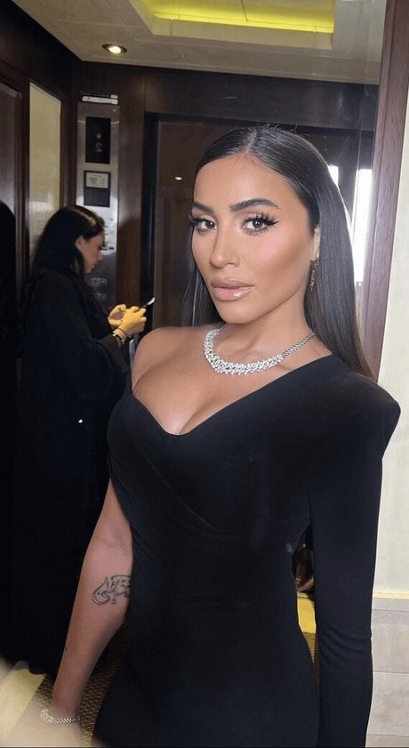 Dina El Sherbiny model nude photo