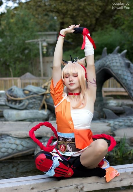 Kawaiifox model exclusive photo