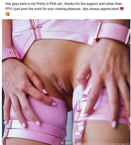 CamillesnowVIP pornstar hd pics