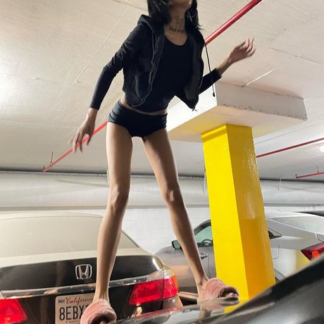 blonde shemale onlyfans pornographic pic