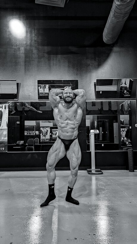 Michael Forte naked model photos