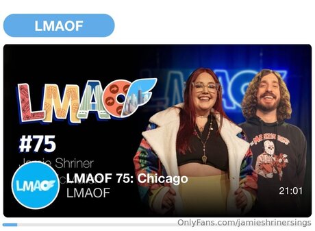 Jamieshrinersings pretty model pic