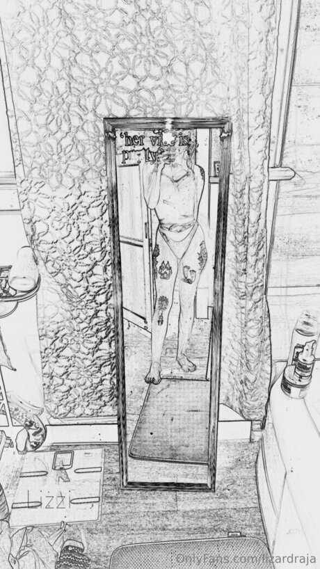 Lizardraja model nude archive