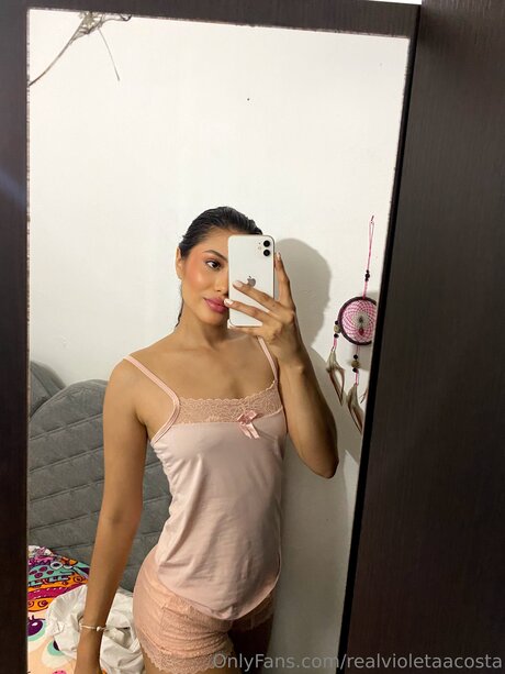 Realvioletaacosta beautiful actress picture