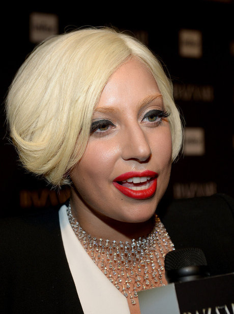 Lady Gaga exclusive model photo