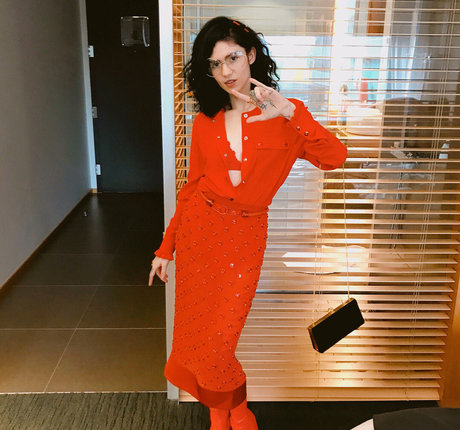 Grimes star sexy photo