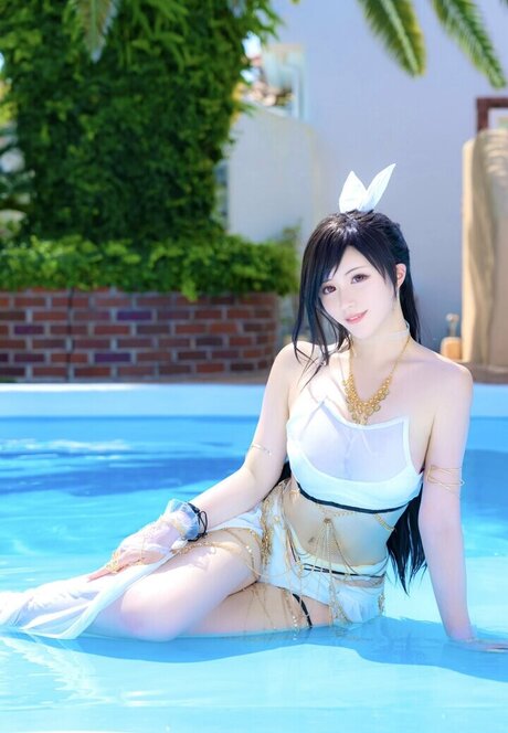 Tifa Cosplay perfect model images