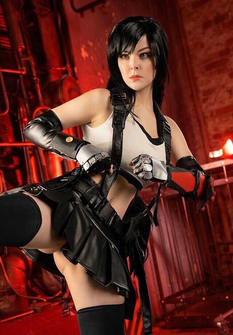 Tifa Cosplay sex model images