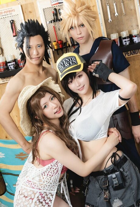 Tifa Cosplay pornstar nice photos