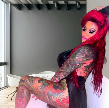 goth threesome onlyfans erotic image