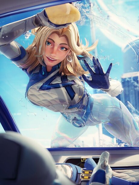 Marvel Rivals nice actress pictures