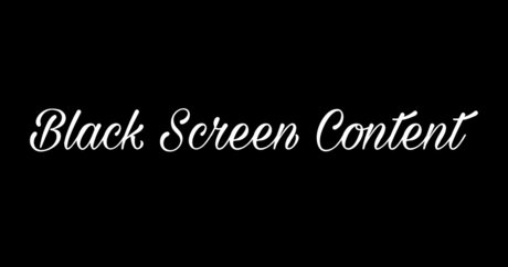 Black Screen Content naked pornstar picture