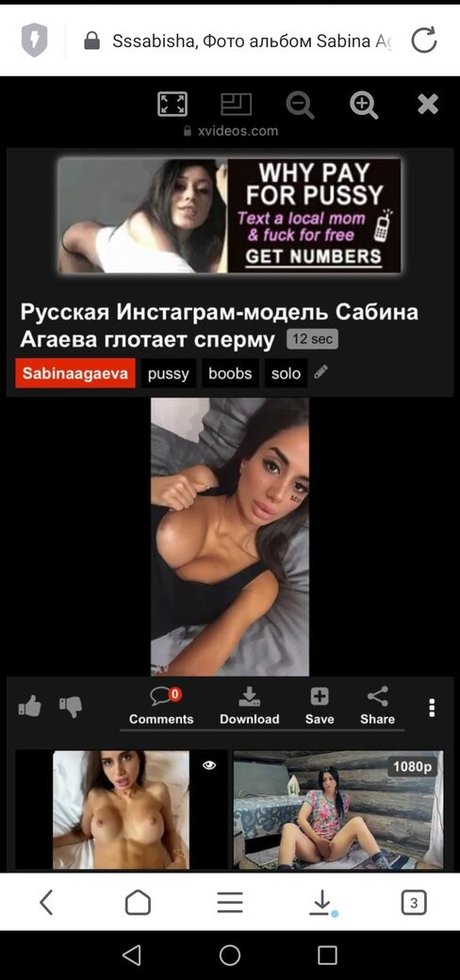 Sabina Agaeva Ahmed model porn pictures