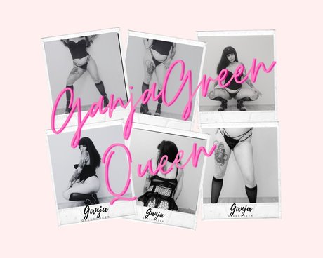 Ganja Green Queen model nude photo