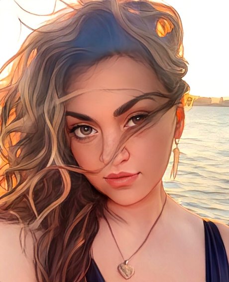 Natasha Mage model art picture