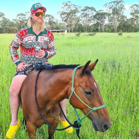 Bearded Bogan model art pic