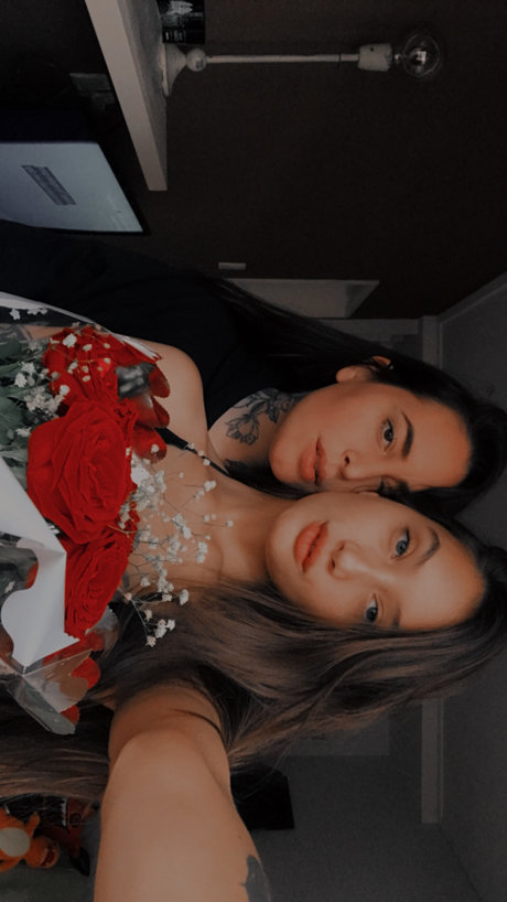 just a couple gals havin fun hot actress photo