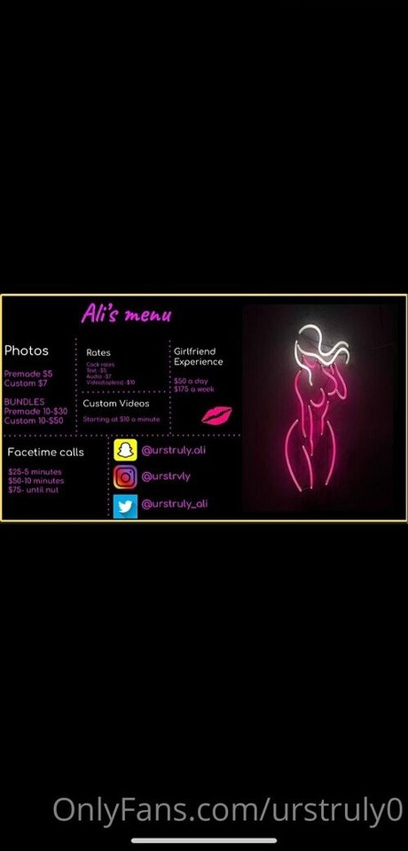 urstruly ali nude actress archive