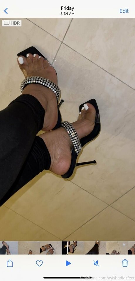 ayishadiazfeet art actress image