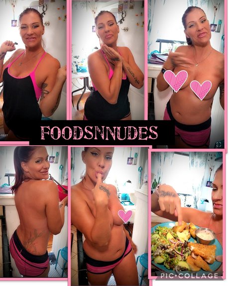 Foods n Nudes beautiful model img