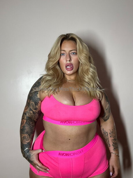 Miss Thick N Tatted naked model pics