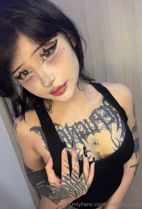 maldita meg model exclusive photos