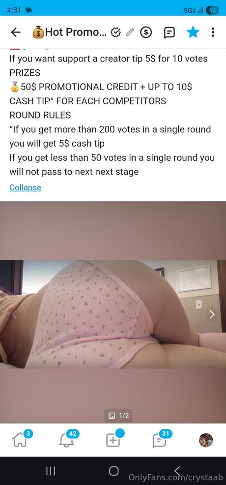 Crystaab model sexy pictures