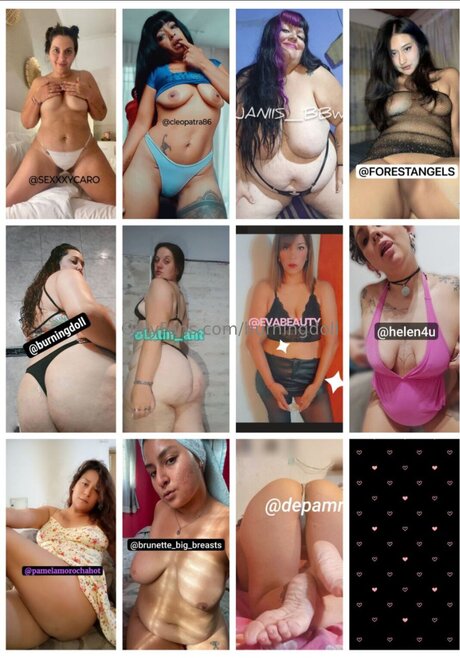 Burningdoll model naked photos