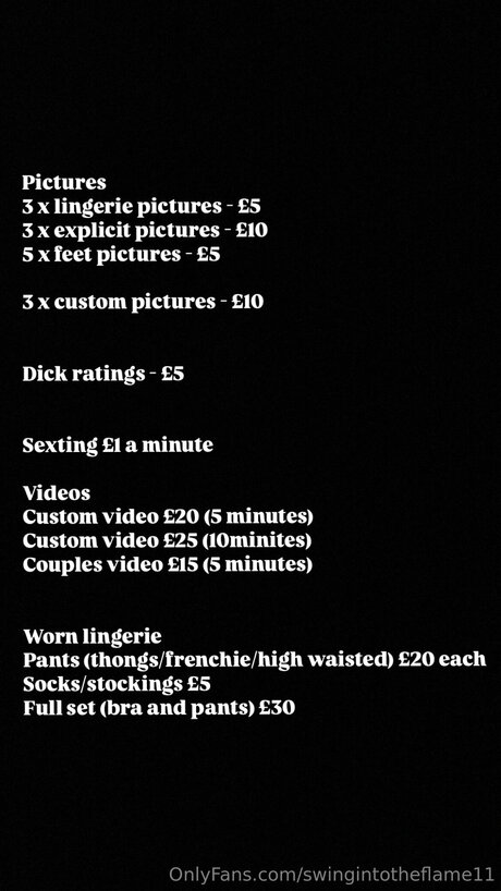 Swingintotheflame11 nudes star pictures