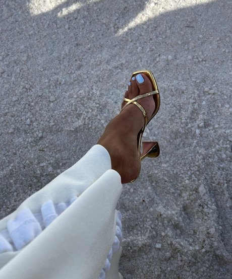 Amina Muaddi model free gallery