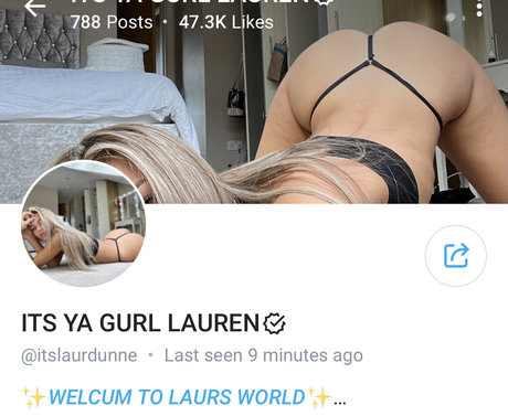 itslaurdunne actress image