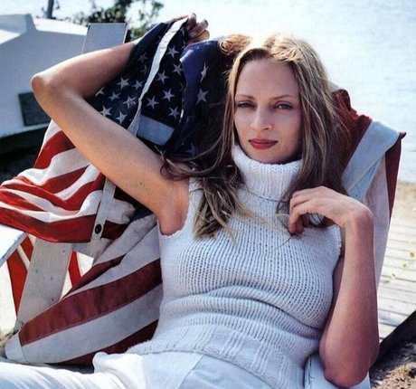 Uma Thurman erotic model images