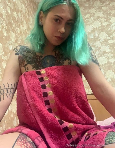 irina excitement art model image