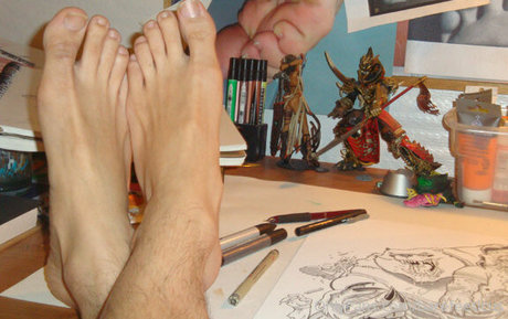 barefeeticus star art photo