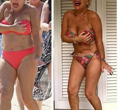 Denise Welch art model archive