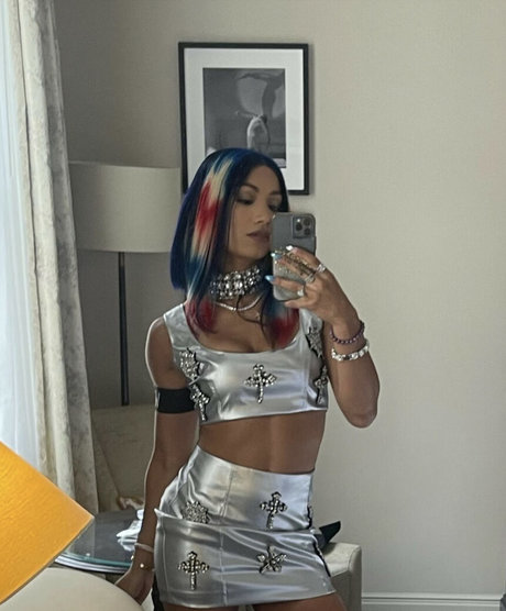 Sasha Banks hot pornstar photo