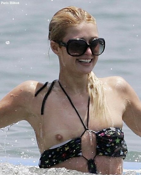 Paris Hilton model erotic image