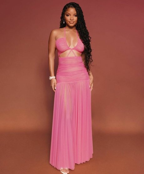 Halle Bailey pornstar hot pictures