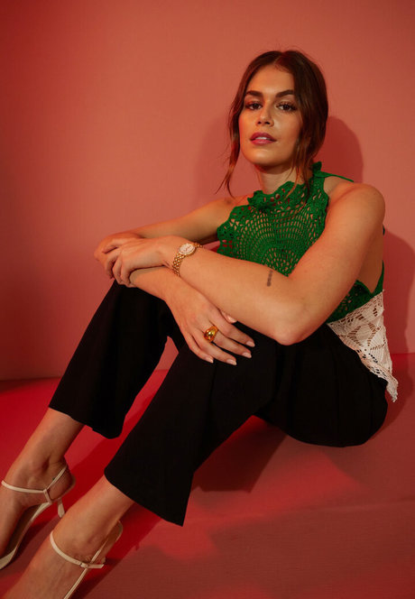 Kaia Gerber sex pornstar images