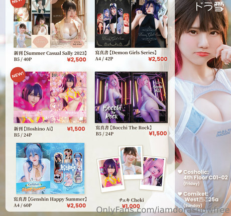 iamdorasnowfree porn star pic