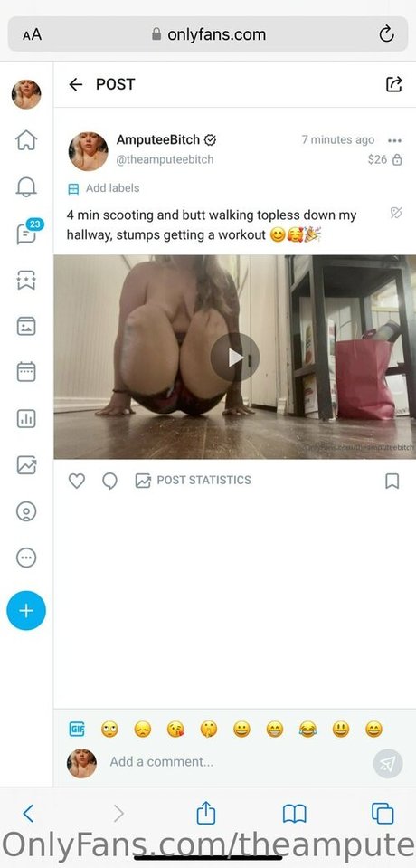 theamputeebitch nudes star archive